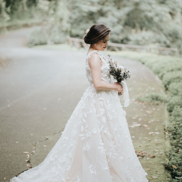 Sherri Hill Prom Wedding Gown Style #53770 - Picture 7 of 8